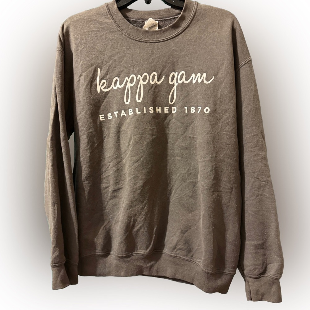 Kappa Kappa Gamma Sorority University Greek Life Gildan Crewneck Sweatshirt, Med